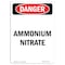 Signmission Safety Sign, OSHA Danger, 10" Height, Portrait Ammonium Nitrate, Portrait OS-DS-D-710-V-1941 - alternate 1
